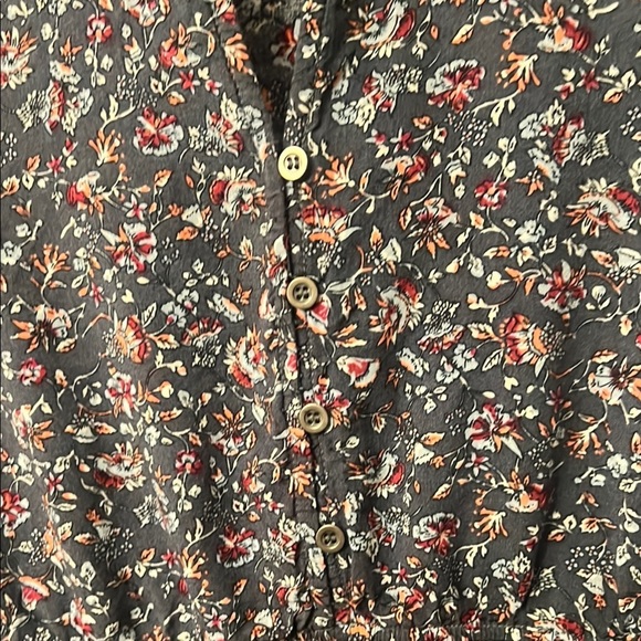 Hem & Thread Floral Mini Dress - Black and Pink 312 boho - Picture 11 of 15